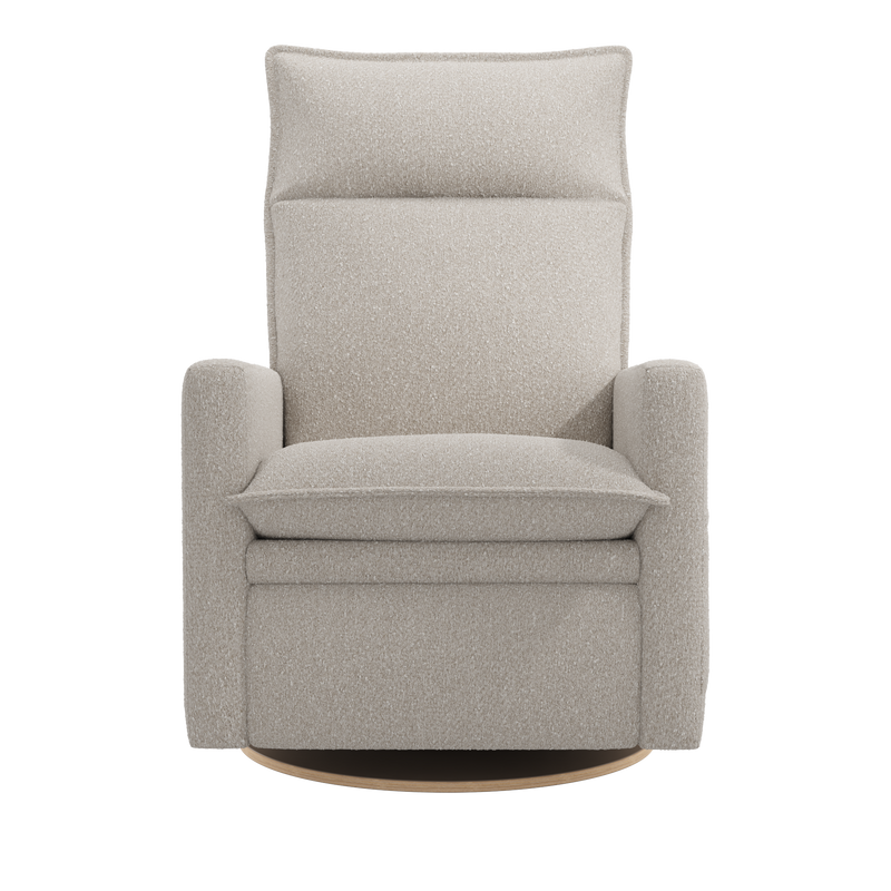 Arya 526 Power Recliner Chair, Swivel Glider with Removable Cushions - Beyond Sheep fabric