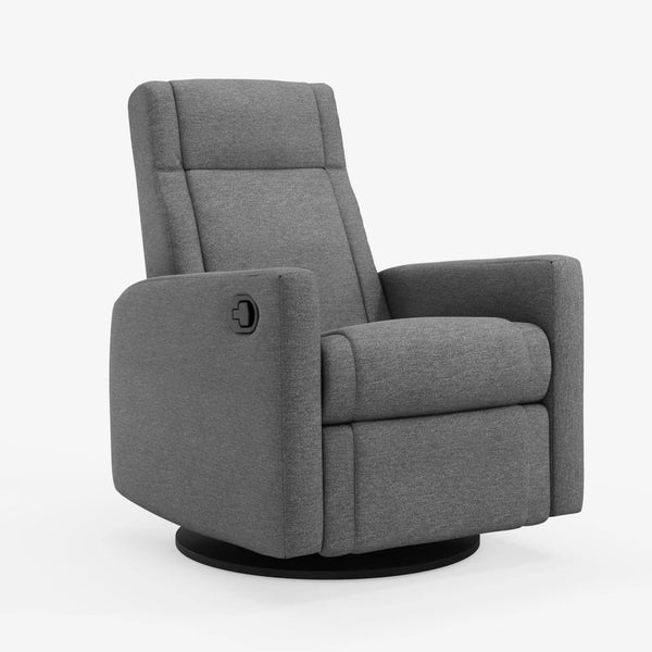 Nelly 521 Upholstered Swivel Glider & Recliner with Integrated footrest - NEXUS Fabric