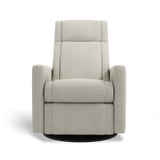 Nelly 521 Upholstered Swivel Glider & Recliner with Integrated footrest - NUBIA fabric
