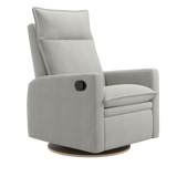 Arya 522 Upholstered Swivel Glider & recliner with removable cushions - Nubia fabric