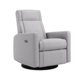 Nelly 525 Power Recliner Chair, Swivel Glider with Integrated footrest