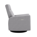 Nelly 525 Power Recliner Chair, Swivel Glider with Integrated footrest