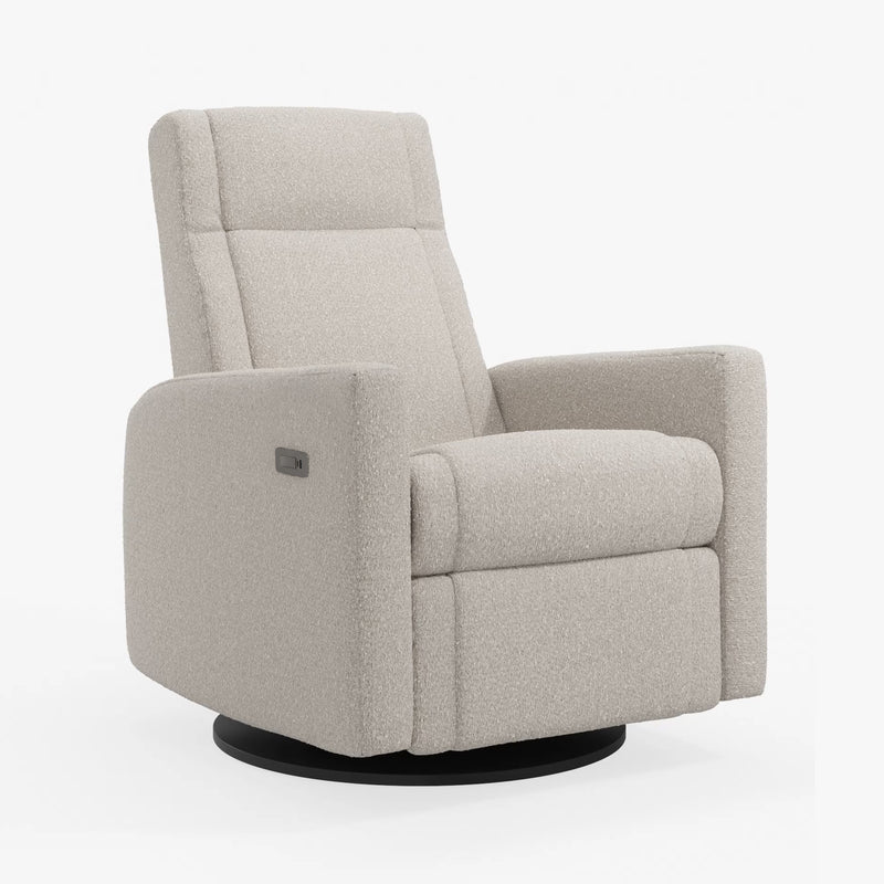 Nelly 525 Power Recliner Chair, Swivel Glider with Integrated footrest