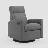 Nelly 521 Upholstered Swivel Glider & Recliner with Integrated footrest - NEXUS Fabric